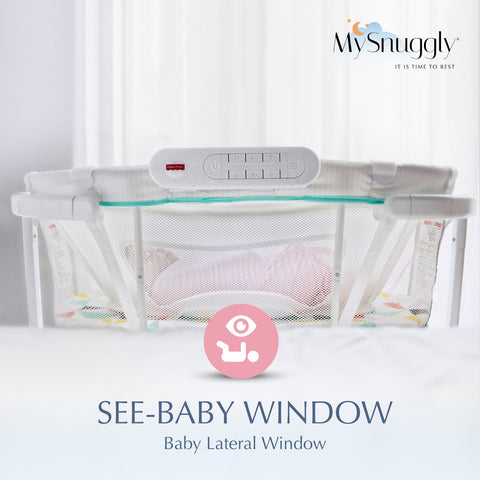 MySnuggly Newborn Bassinet Insert for Fisher-Price Bassinets